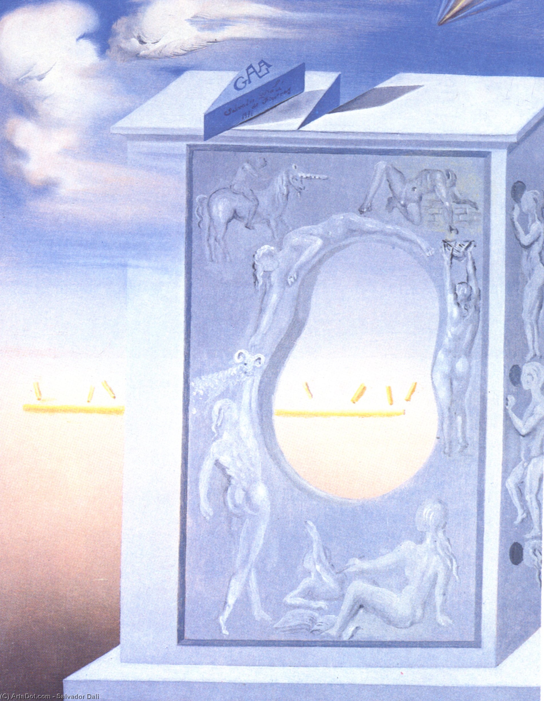 The Tower Of Enigmas — Salvador Dalí