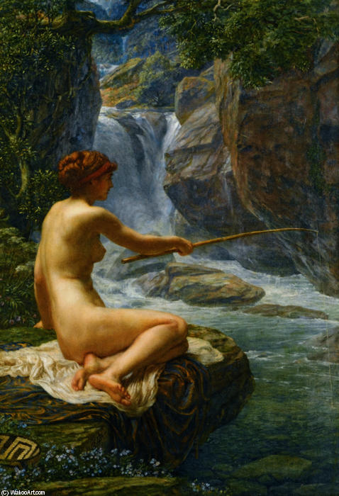 The Nymph Of The Stream — Sir Edward John Poynter