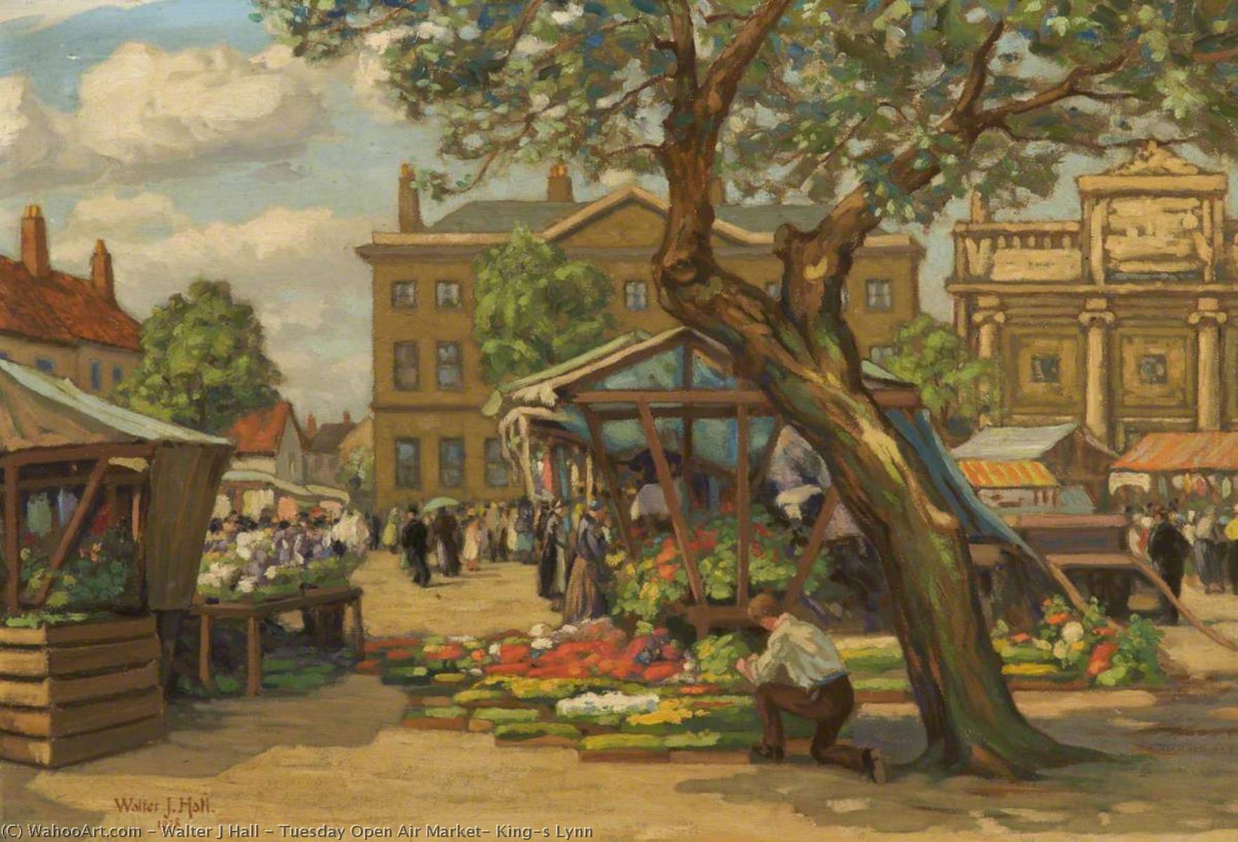 Tuesday Open Air Market, King’s Lynn — Walter J Hall