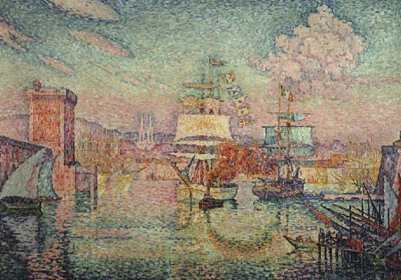 Entrance To The Port Of Marseille — Paul Signac