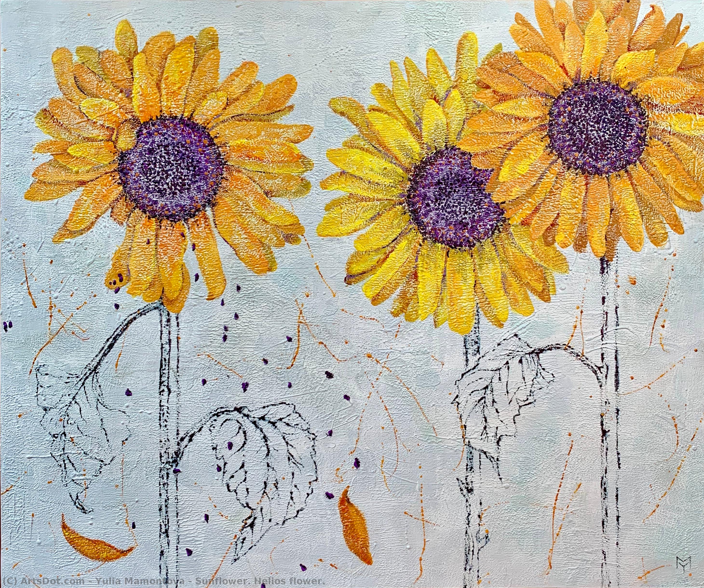 Sunflower. Helios Flower. — Yulia Mamontova
