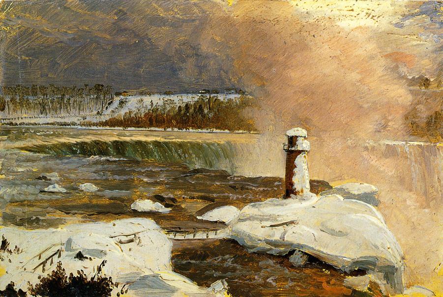Niagara Falls And Terrapin Tower — Фредерик Едвин Чурч