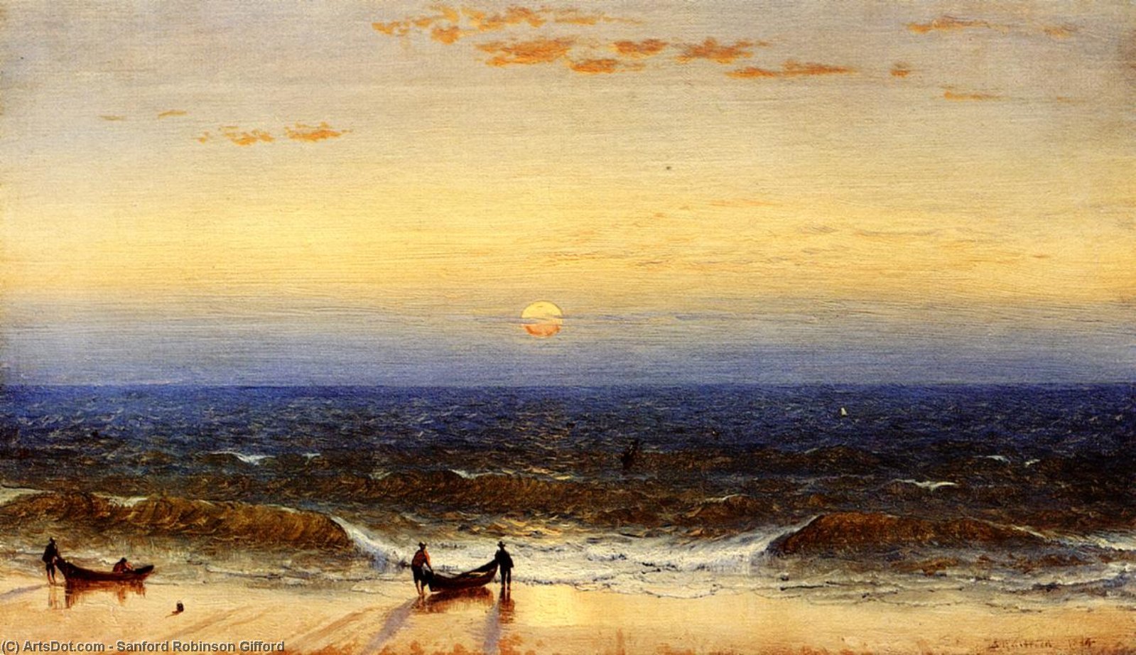 Sunrise, Long Branch, New Jersey — Sanford Robinson Gifford