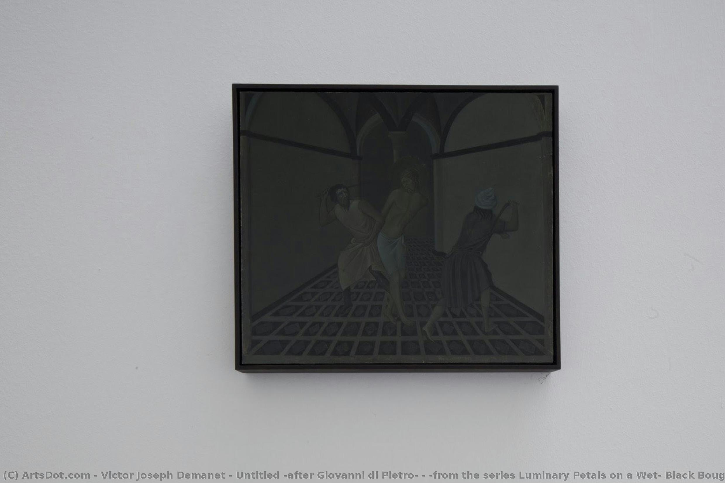 Untitled (after Giovanni Di Pietro) - (from The Series Luminary Petals On A Wet, Black Bough) — Victor Joseph Demanet