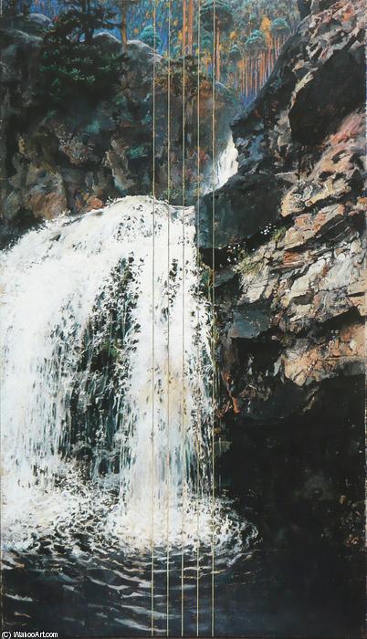 Mäntykoski Waterfall — Akseli Gallen-kallela