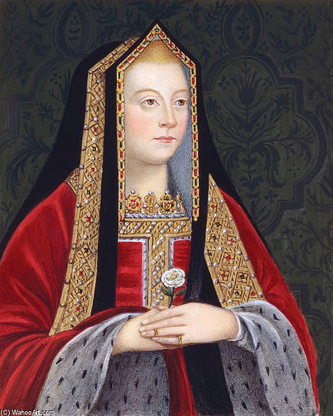 Elizabeth Of York, Right Facing Portrait — Sarah Countess Of Essex