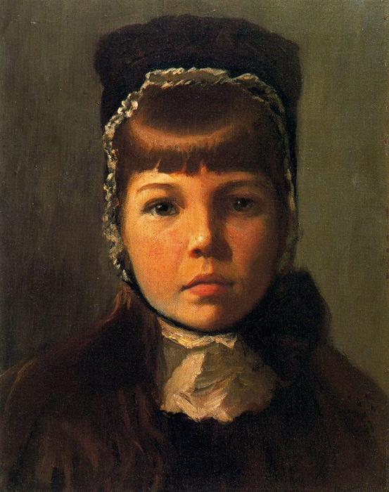 Margaret With A Bonnet (margaret Perry) — Lilla Cabot Perry