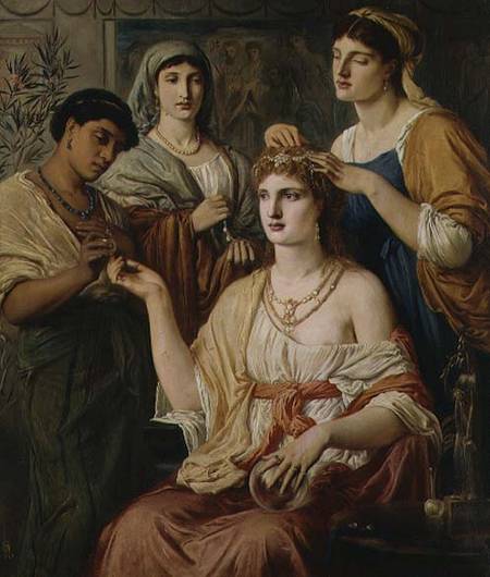 The Toilet Of A Roman Lady - — Simeon Solomon