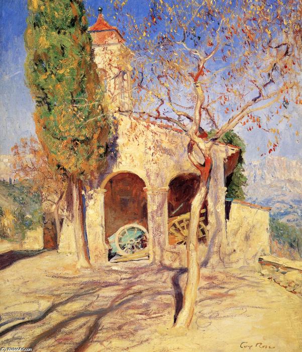 The Old Church At Cagnes — Guy Orlando Rose