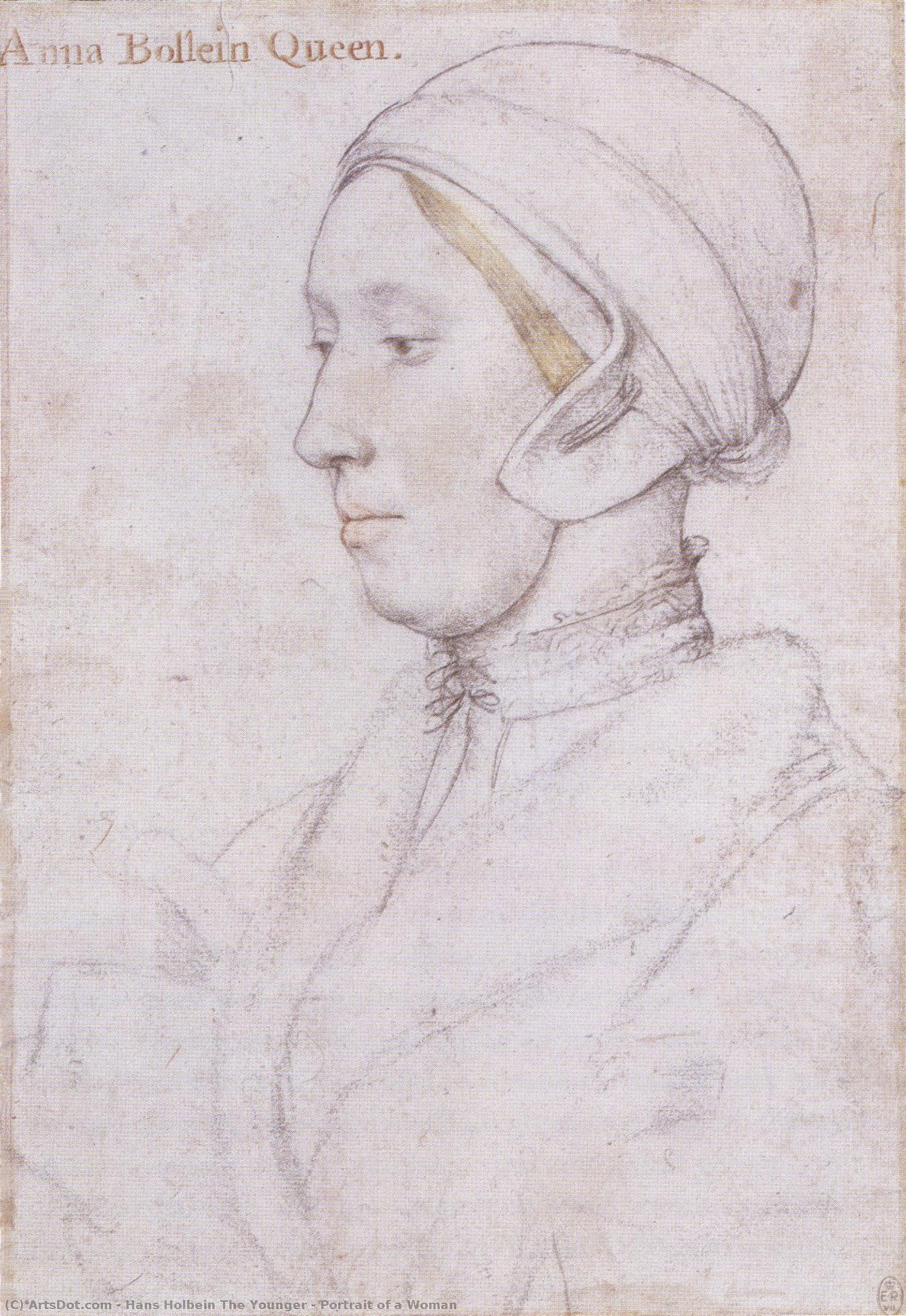 Retrato De Una Mujer — Hans Holbein El Joven