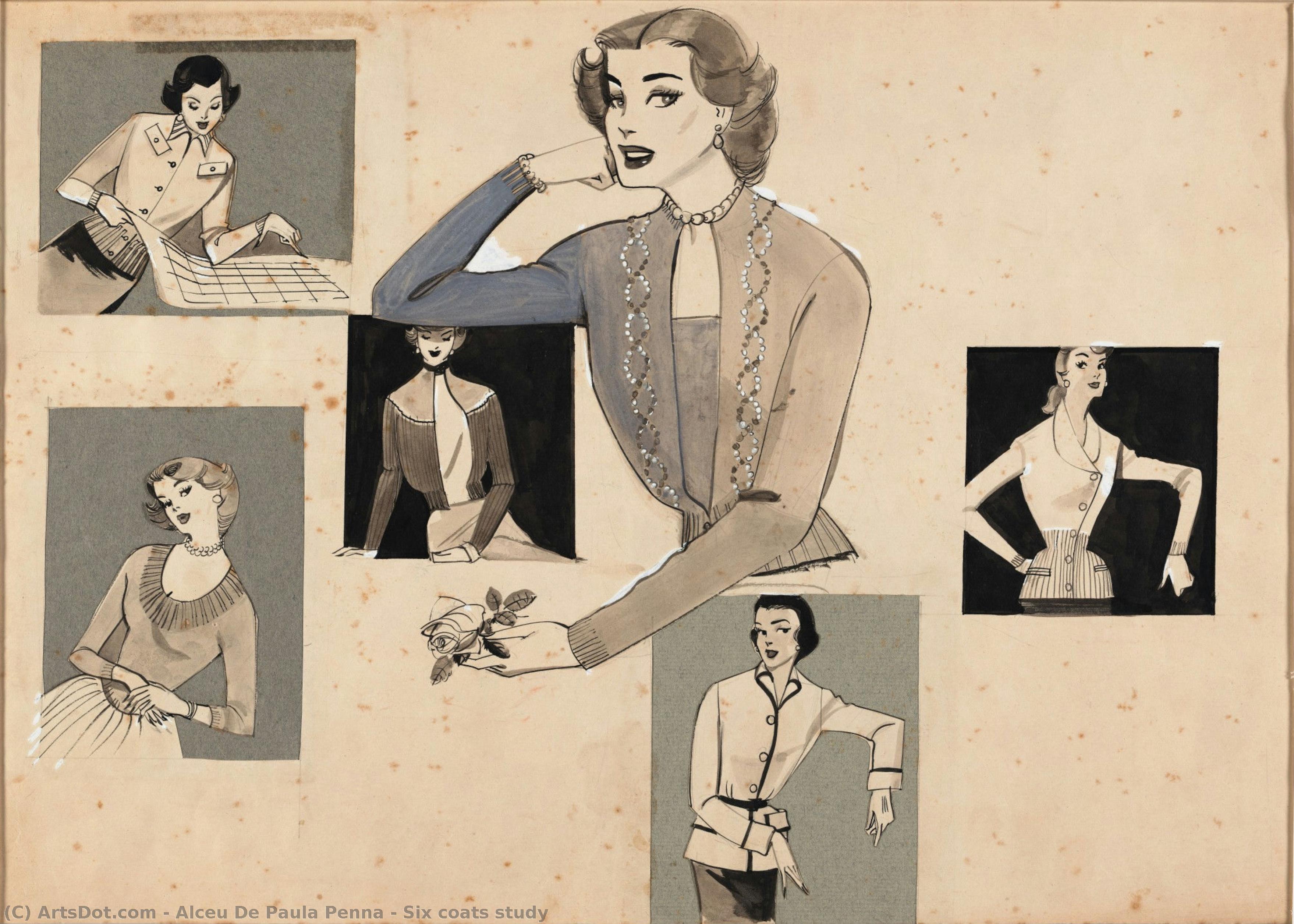 Six Coats Study — Алсеу Де Паула Пенна