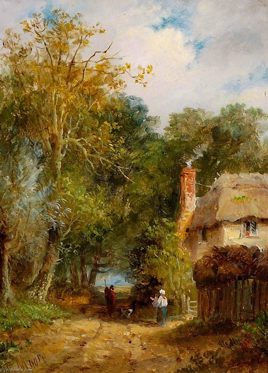 Lane And Cottage, Wherstead Road, Ipswich — John Moore Von Ipswich