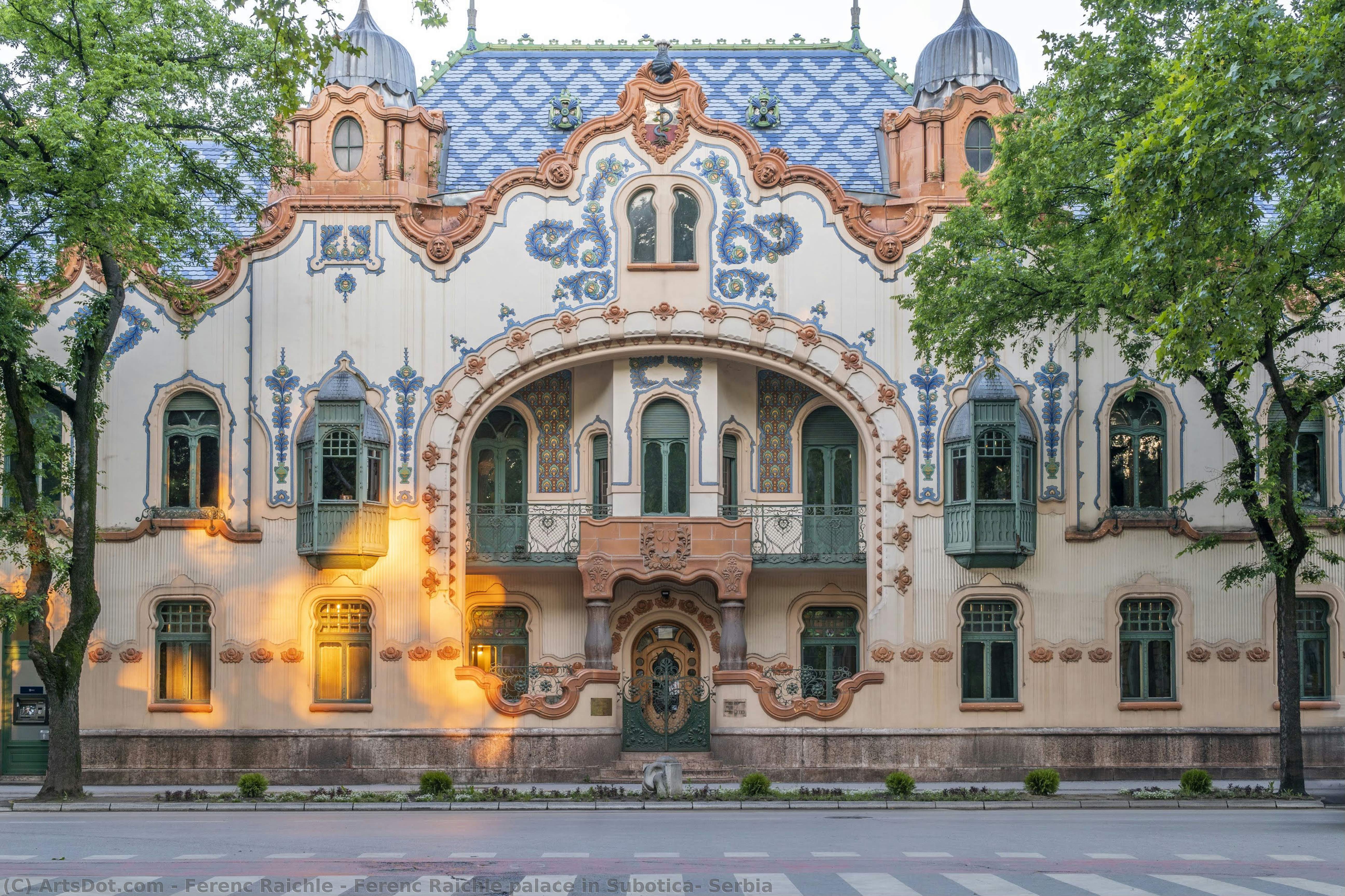 Ferenc Raichle Palace In Subotica, Serbia — Ferenc Raichle