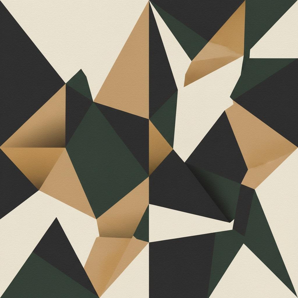 Fragmentierte Symmetrie In Erde Und Holzkohle: Eine Monolithische Geometrische Studie Kristalliner Formen — Laurent Fabre