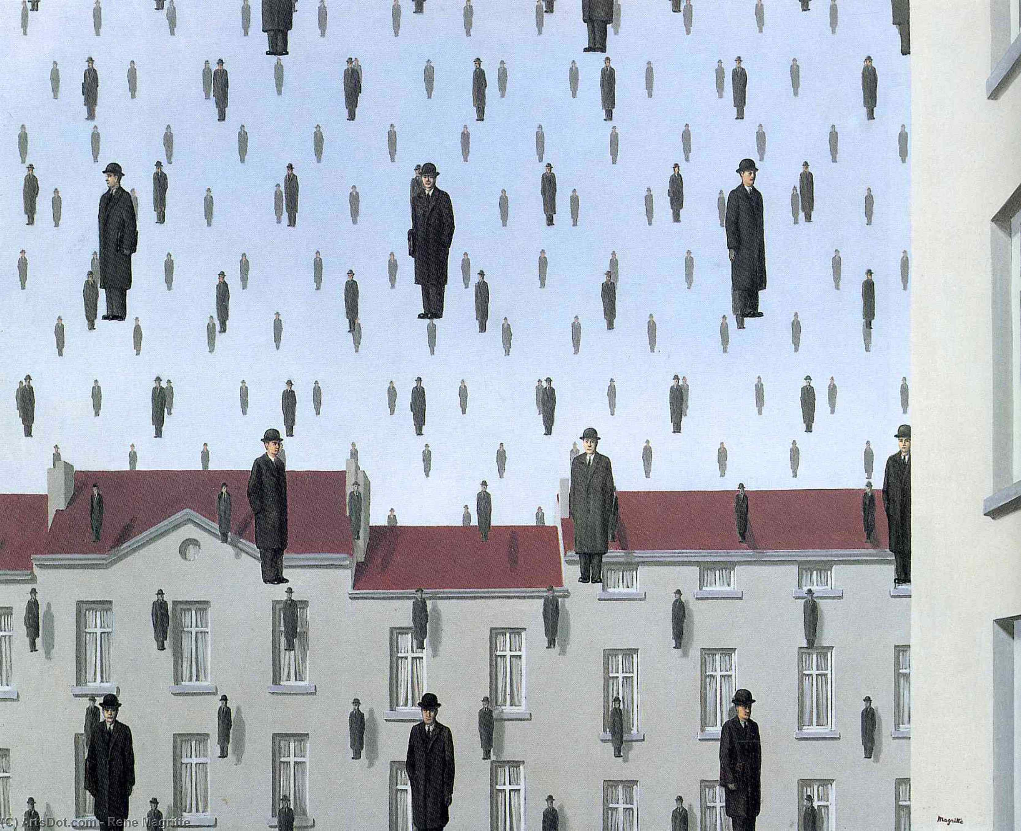 Golconda — Рене Магрит