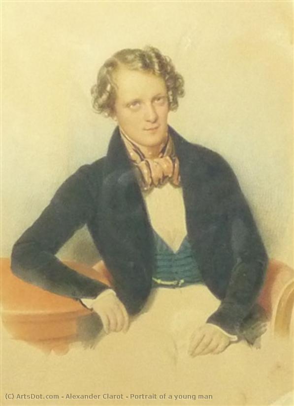Portrait Of A Young Man — Alexander Clarot