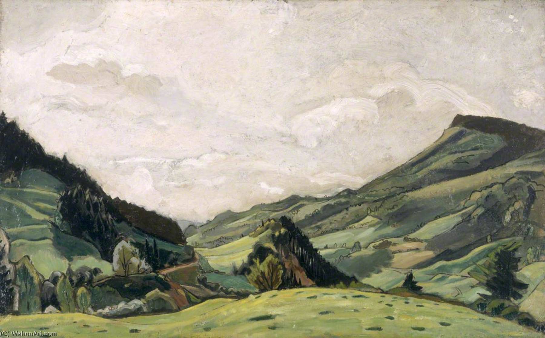 Landscape In The Auvergne — Maurice Marinot