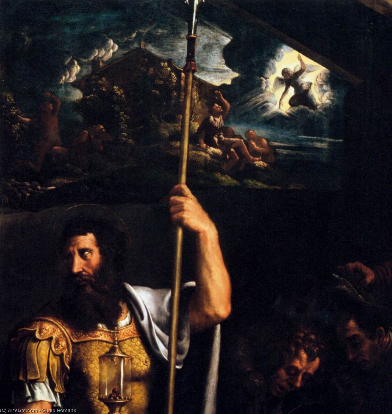 Adoration Of The Shepherds (detail) — Ђулио Романо