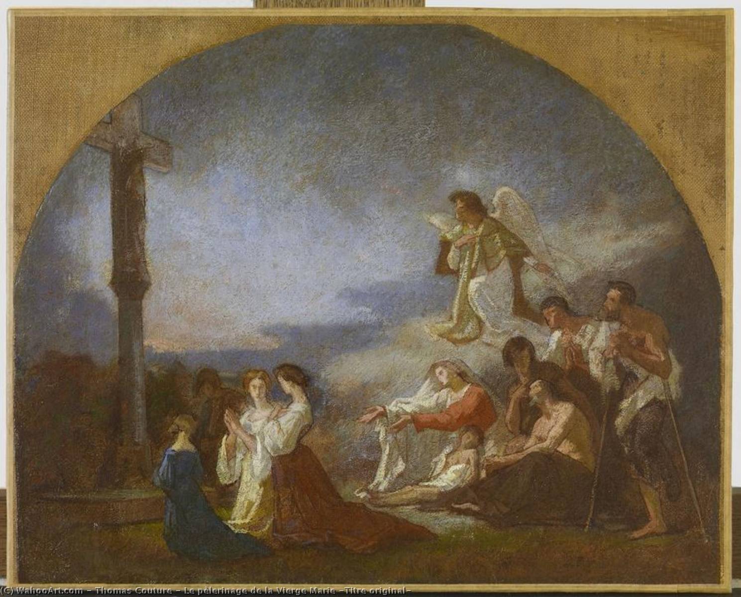Le Pèlerinage De La Vierge Marie (titre Original) — Thomas Couture