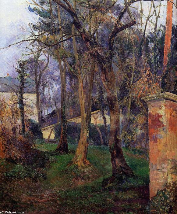 Verlassener Garten In Rouen — Eugène Henri Paul Gauguin