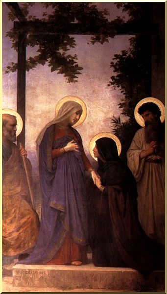 The Visitation — William-adolphe Bouguereau