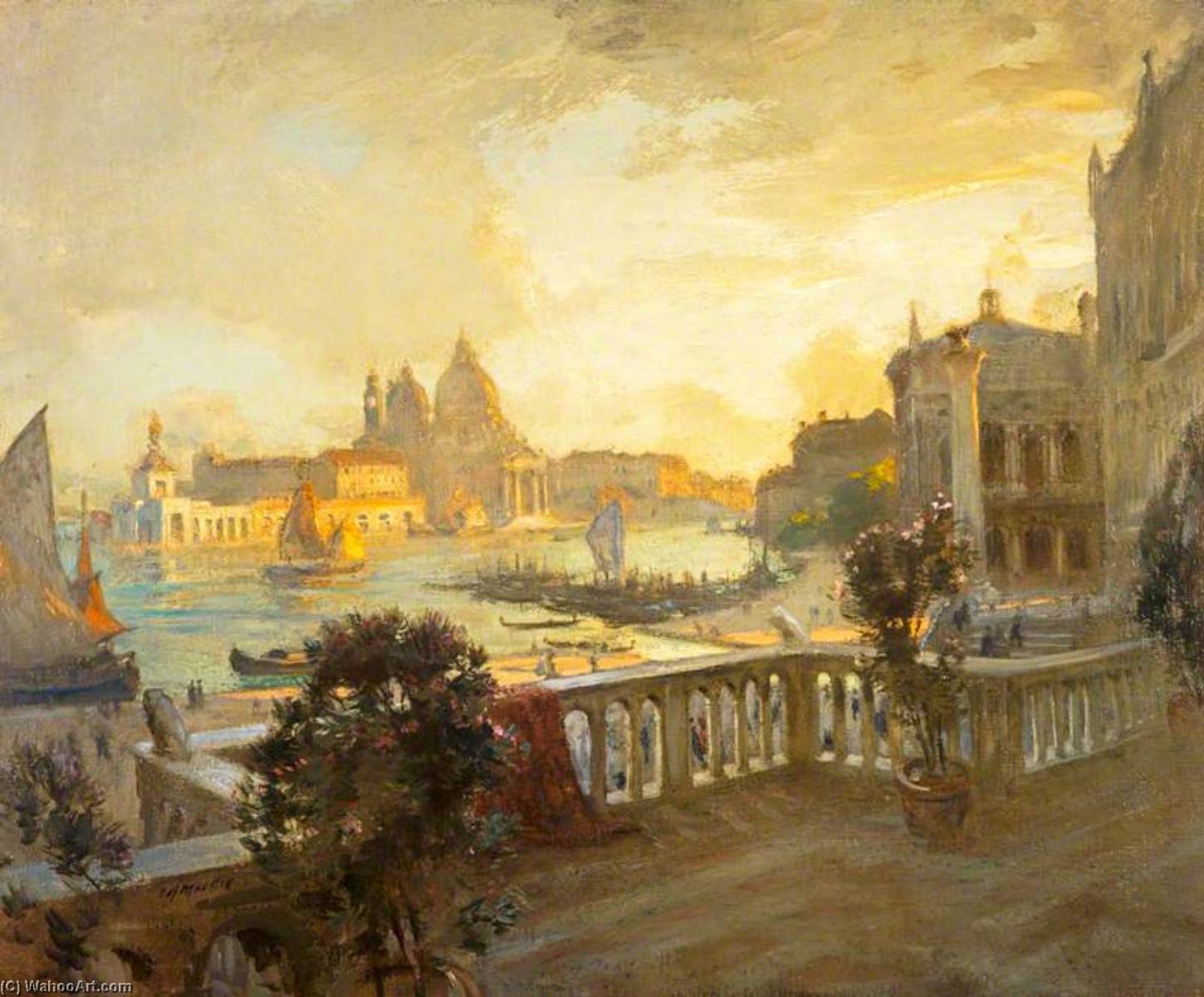 Entrance To The Grand Canal, Venice — Charles Hodge Mackie