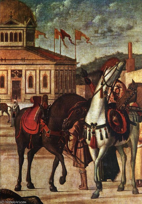 The Triumph Of St George (detail - ) — Vittore Carpaccio