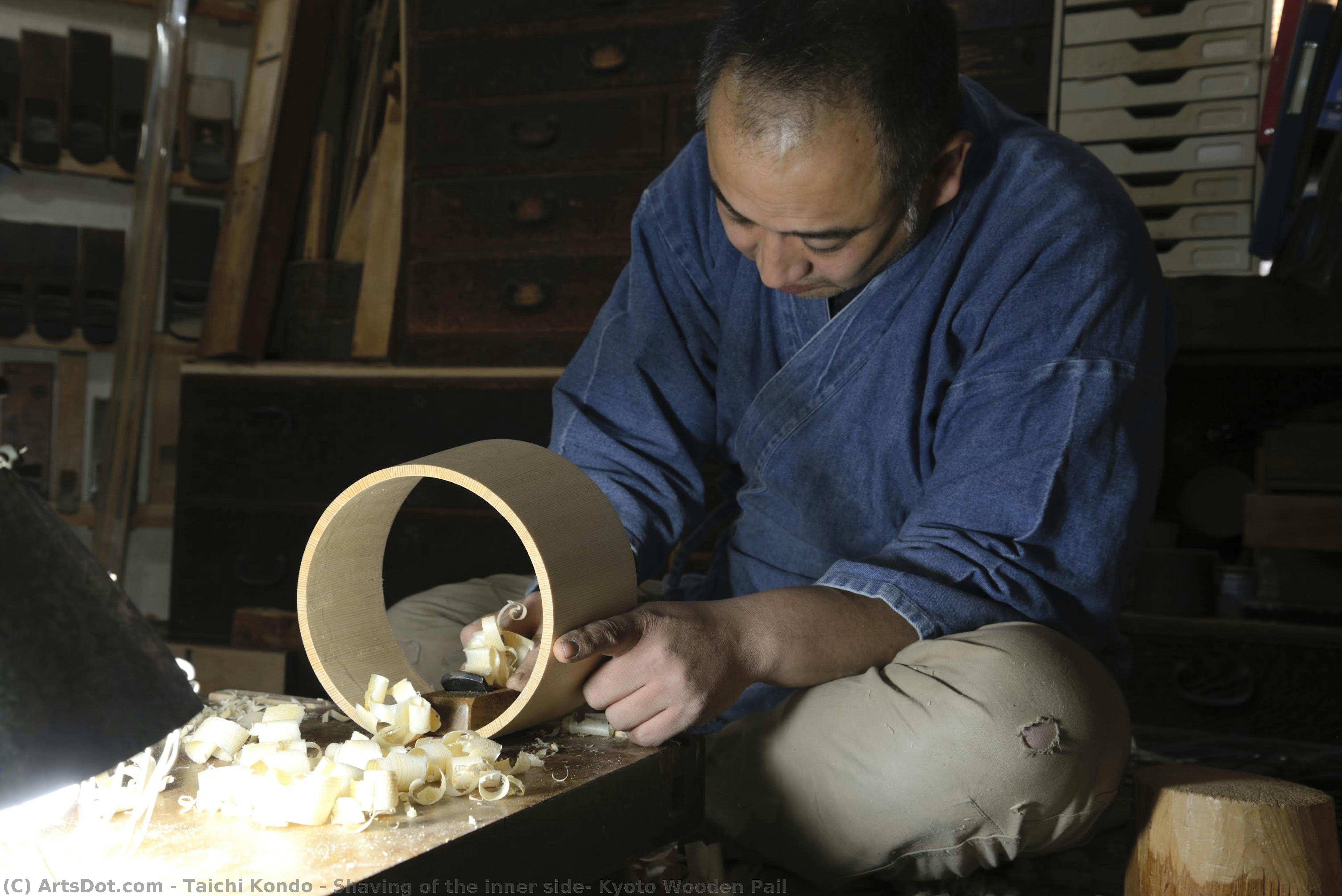 Shaving Of The Inner Side, Kyoto Wooden Pail — Taichi Kondo