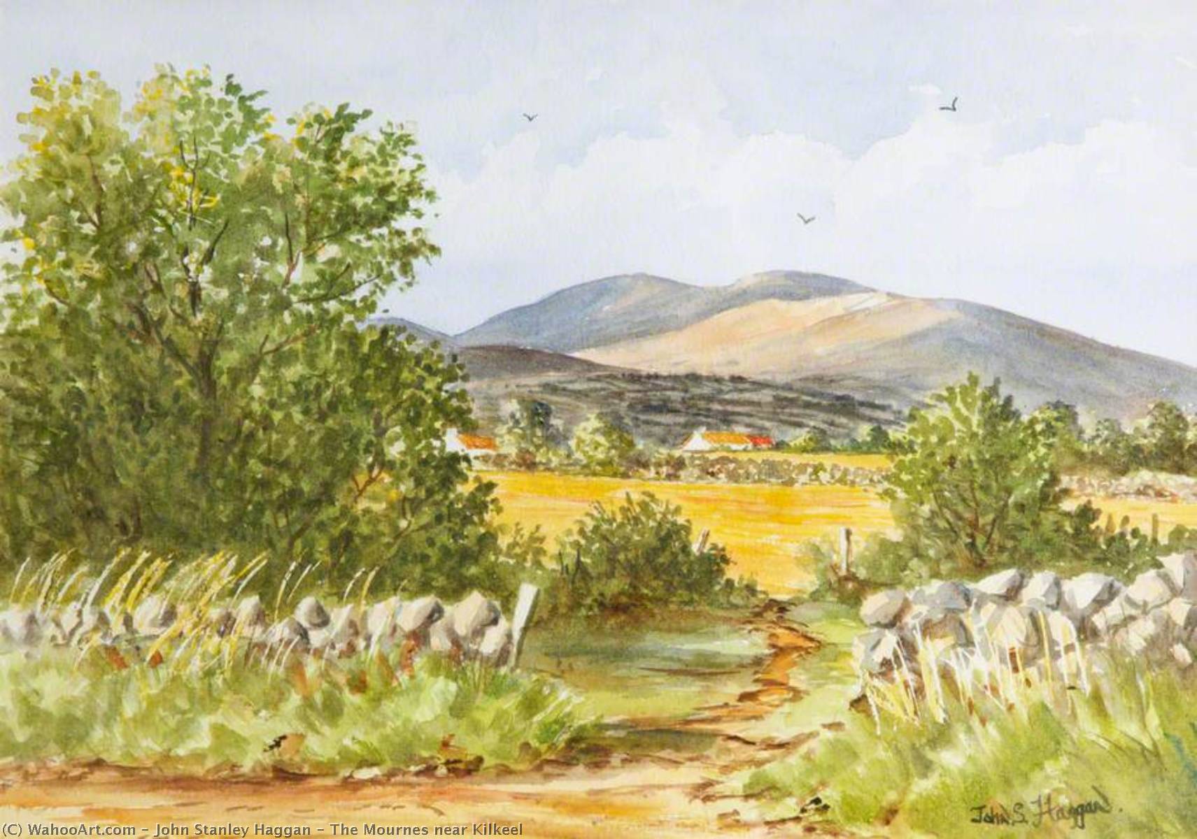 The Mournes Near Kilkeel — John Stanley Haggan