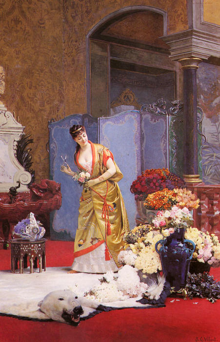 Autumn Flowers — Jehan Georges Vibert
