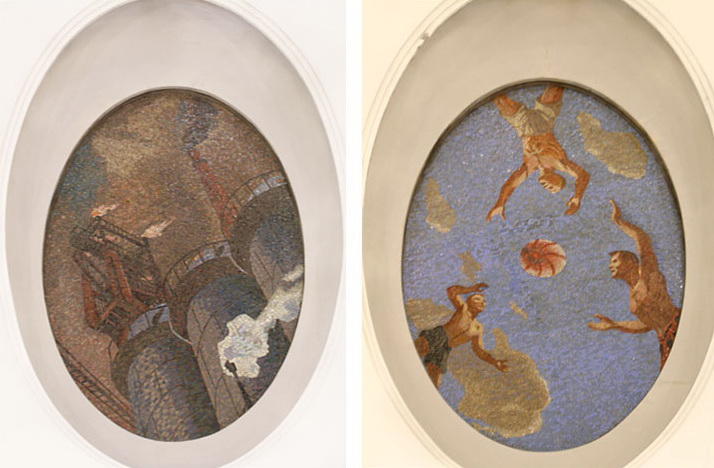 Mosaic Art For Metro Station 'mayakovkskaya'. 21-22 — Aleksandr Deyneka