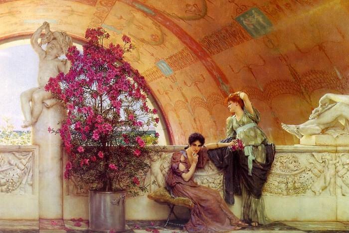 Unconscious Rivals — Lourens Alma Tadema