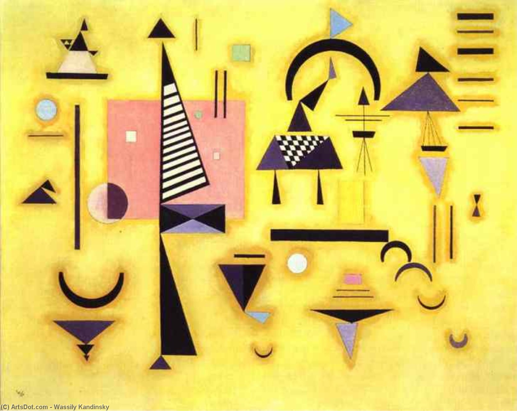 Решительная Розовая — Wassily Wassilyevich Kandinsky