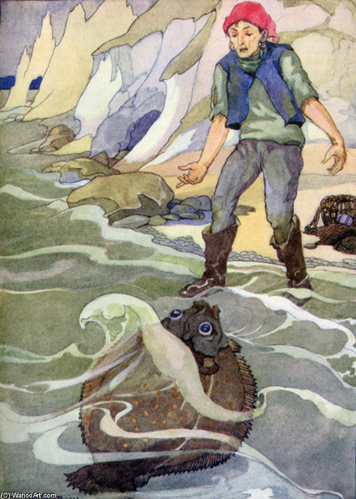 The Fisherman And His Wife — Anne Anderson