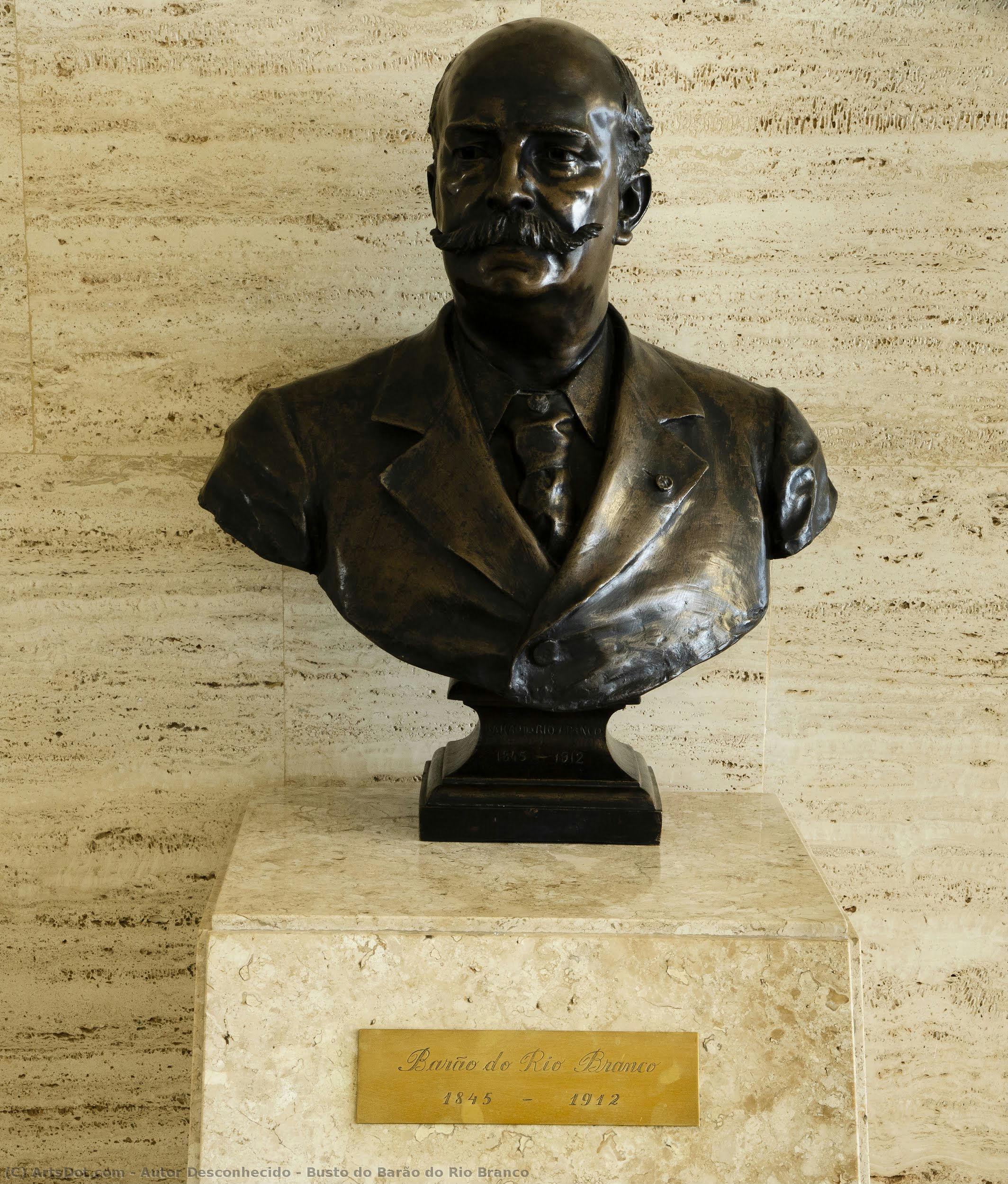 Busto Do Barão Do Rio Branco — Autor Desconhecido