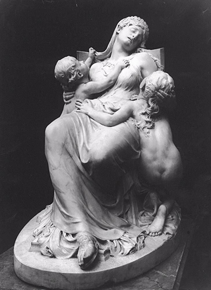 The Death Of Alcestis — André Joseph Allar