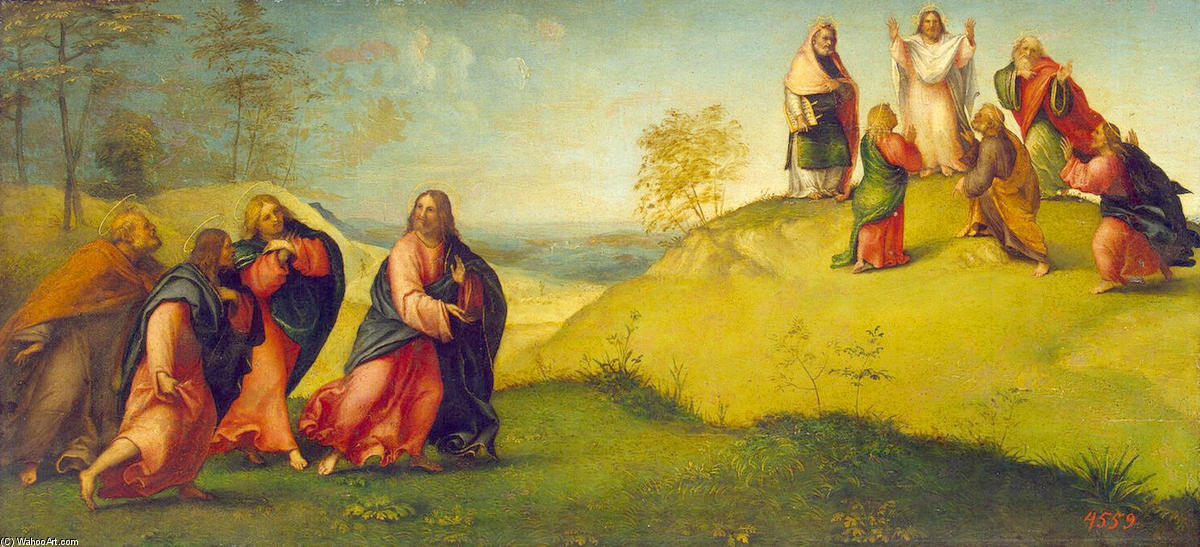 Christ Leading The Apostles To Mount Tabor — Lorenzo Lotto