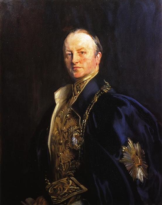 George Nathaniel, Marquis Curzon Of Kedleston — John Singer Sargent