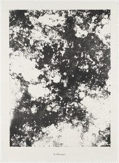 Affirmation From The Portfolio Expanses, Partitions (etendues, Parois) From Phenomena (les Phénomènes) — Jean Philippe Arthur Dubuffet