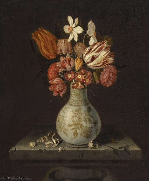 Still Life With Tulips — Jan Baptist Van Fornenburgh