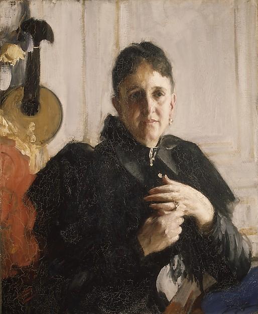 Mrs. John Crosby Brown (mary Elizabeth Adams, 1842 1918) — Anders Leonard Zorn