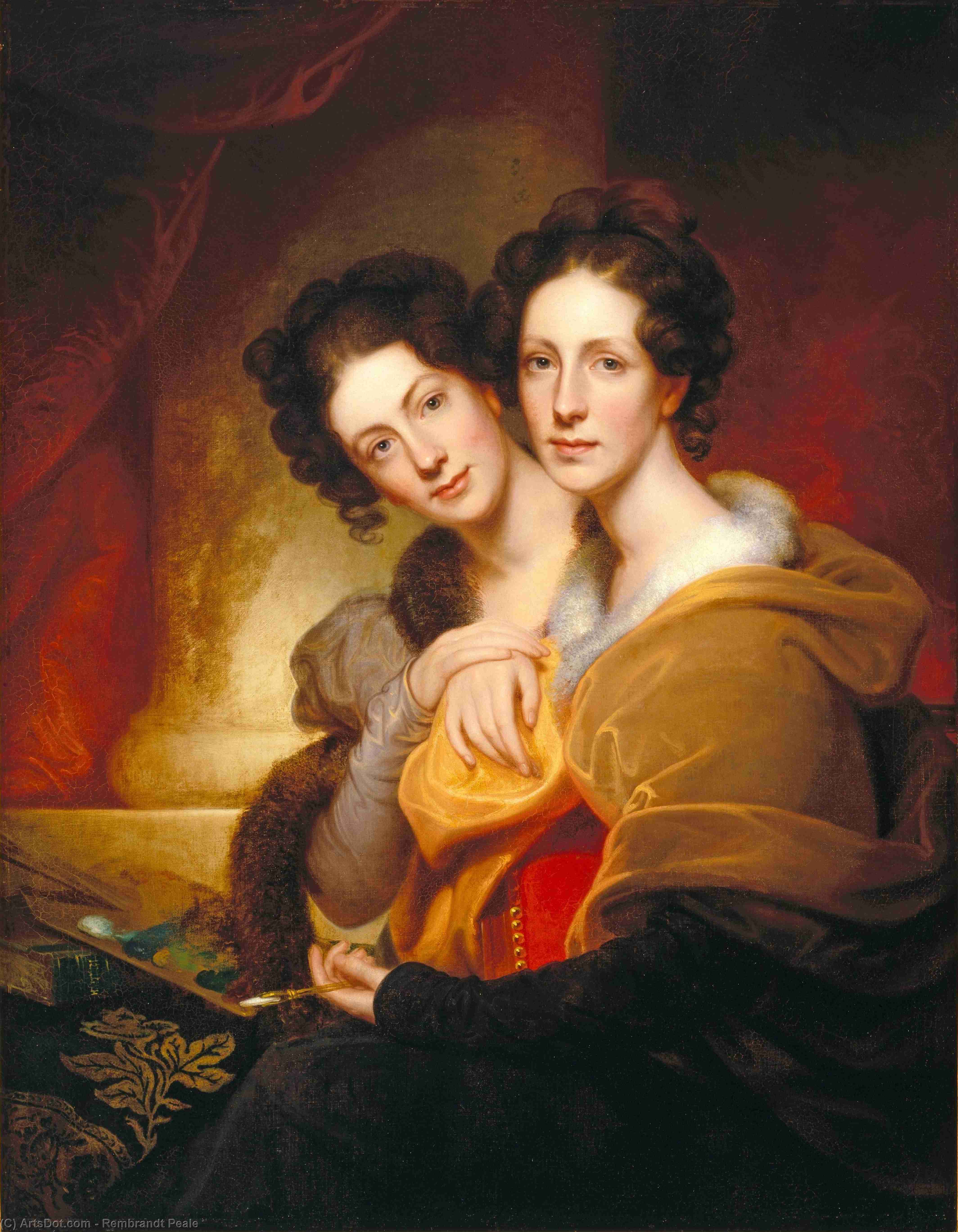 The Sisters (eleanor And Rosalba Peale) — Rembrandt Peale
