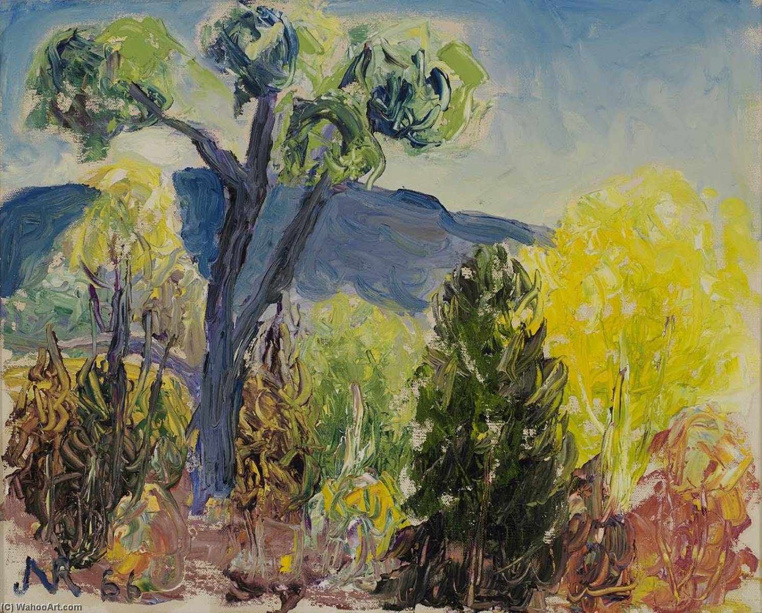 Untitled (landscape) — James N Rosenberg