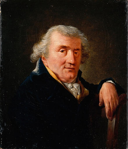 Portrait De Pierre René Cacault, Peintre, Frère Du Sénateur — Jean François Sablet