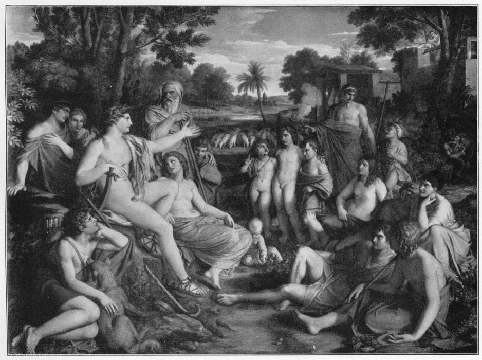 Apollo Among The Shepherds — Christian Gottlieb Schick