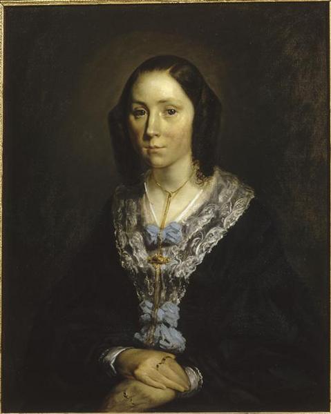Madame Eugène Canoville — Jean-françois Millet