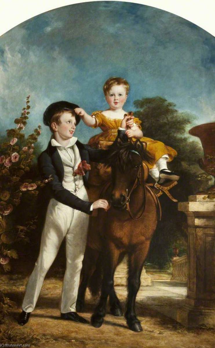 George Glynn And Oswald Petre, Sons Of Henry William Petre Of Dunkenhalgh — John Partridge