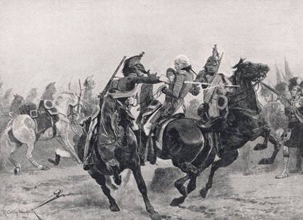 The Attack On Sir Ralph Abercrombie — Richard Caton Woodville
