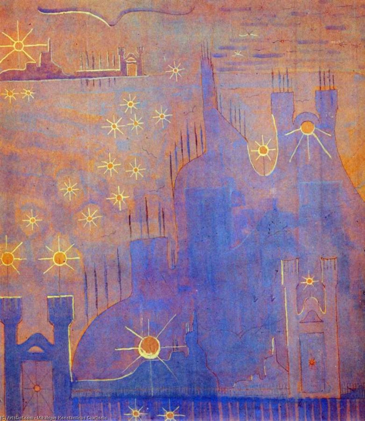 Allegro (sonata Of The Sun) — Mikalojus Konstantinas Čiurlionis