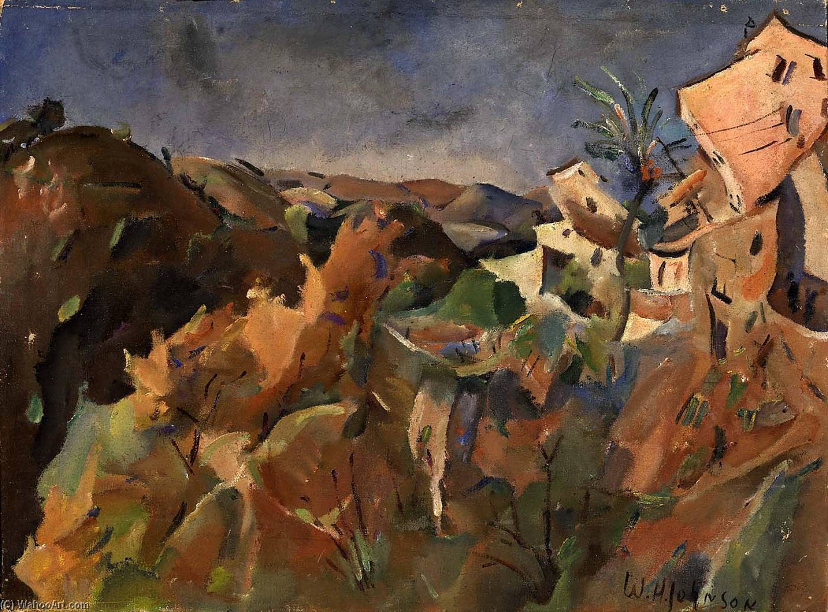 Long View From St. Anne, Cagnes Sur Mer — William H. Johnson